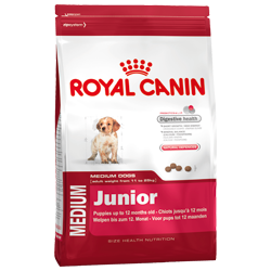 Royal canin medium junior 15kg.